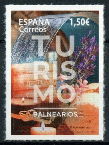 Spain Tourism Stamps 2021 MNH Spas Cultures & Traditions 1v S/A Set