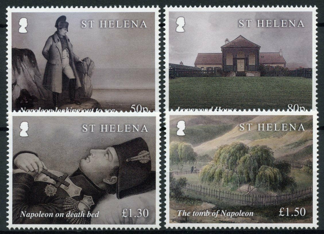 St Helena 2021 MNH People Stamps Death of Napoleon Bonaparte Exile 4v Set