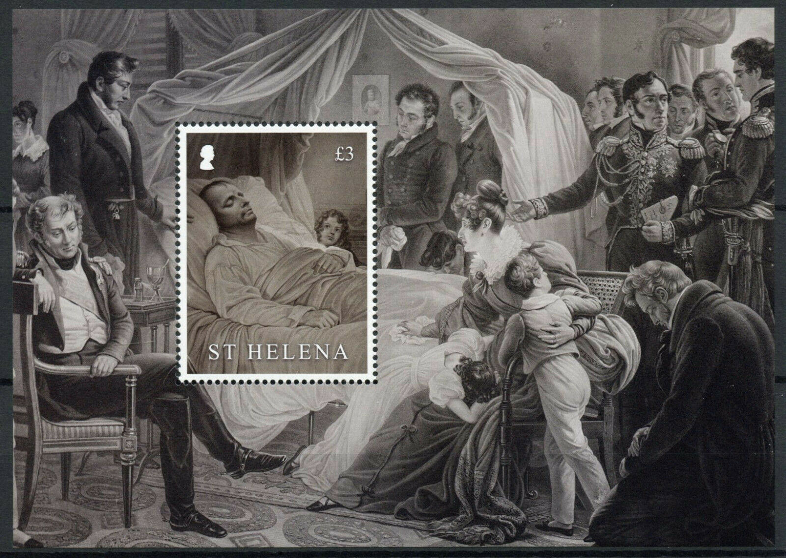St Helena 2021 MNH People Stamps Death of Napoleon Bonaparte Exile 1v M/S