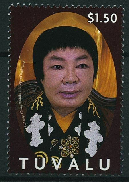 Tuvalu 2021 MNH Dorje Chang Buddha III Stamps Pope Buddhism People 1v Set