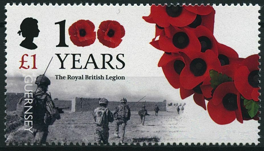 Guernsey 2021 MNH Military Stamps Royal British Legion Part 3 1v Set