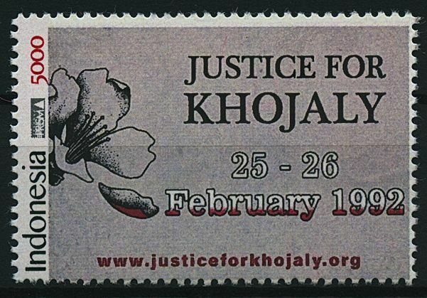 Indonesia 2020 MNH Military Stamps Justice for Khojaly Genocide 1v Set