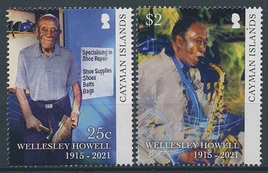 Cayman Islands 2022 MNH People Stamps Wellesley Howell Oldest Person 2v Set