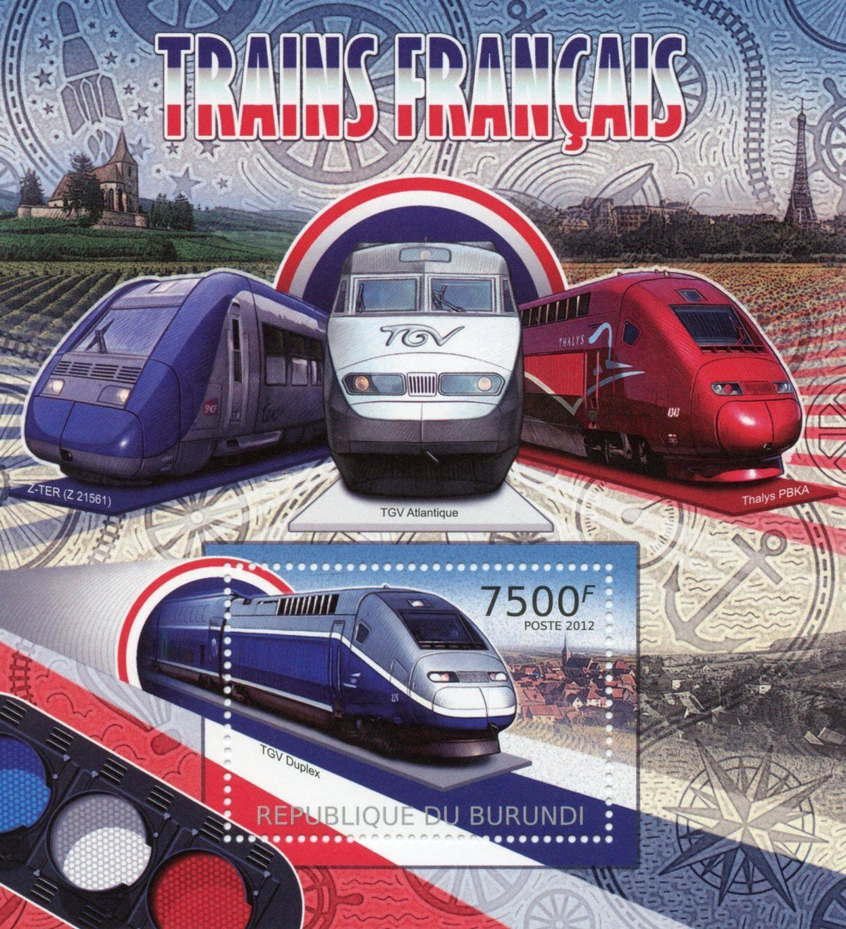 TGV DUPLEX ATLANTIQUE 【お得】 - 鉄道模型