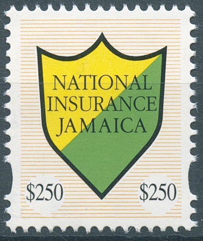 Jamaica 2022 MNH Social Security Stamps $250 R/P Reprint 1v Set