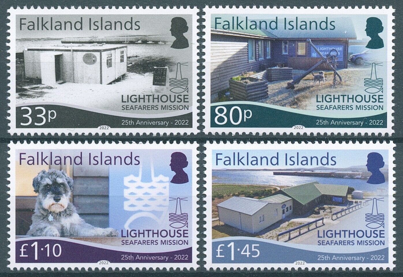 Falkland Islands 2022 MNH Religion Stamps Lighthouse Seafarers Mission 4v Set