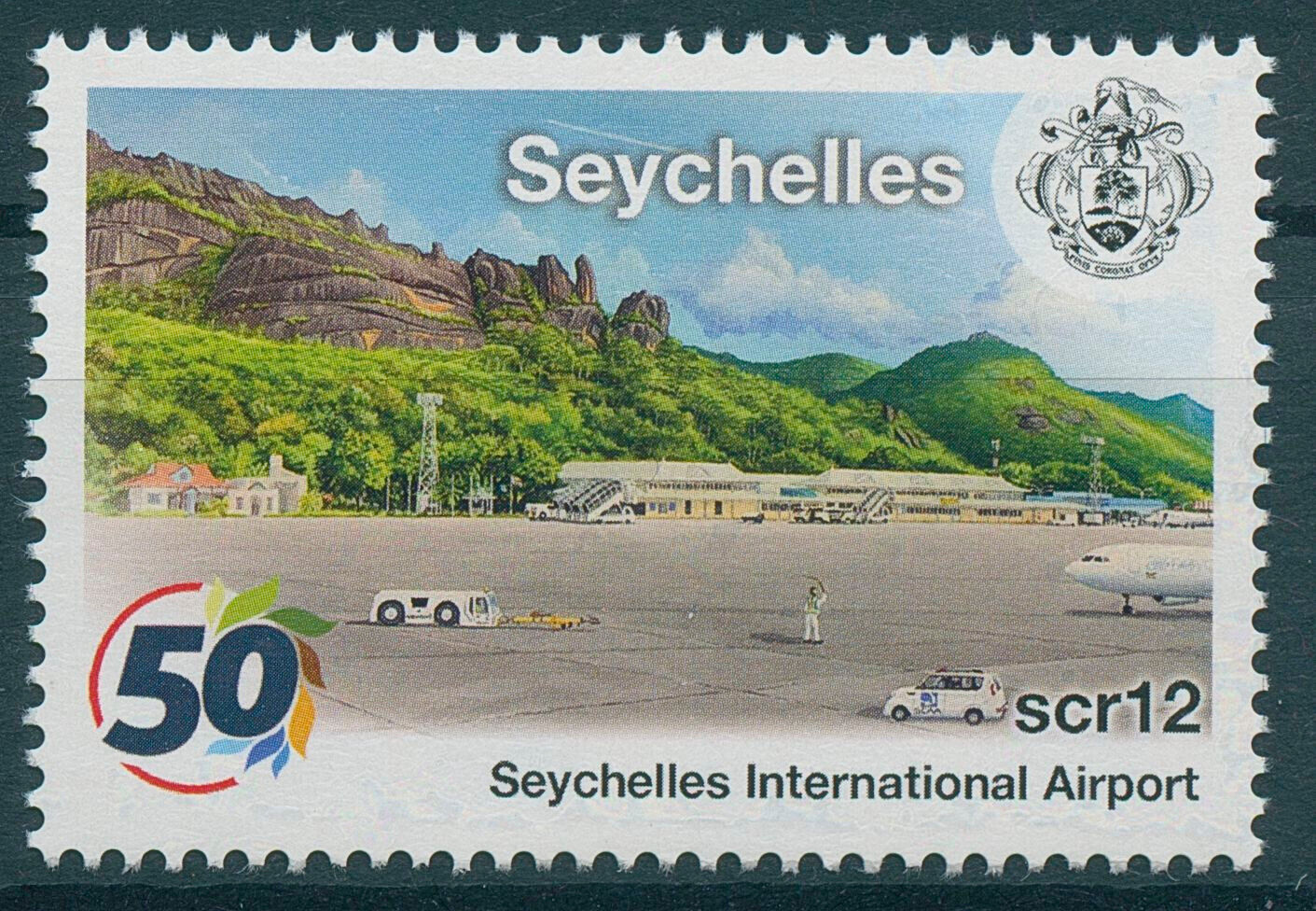 Seychelles 2022 MNH Aviation Stamps International Airport 50 Yrs Aircraft 1v Set