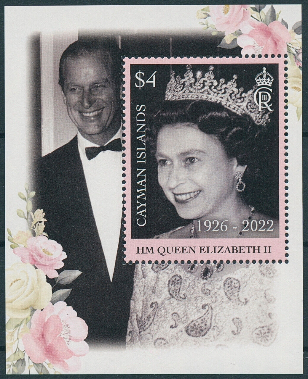 Cayman Islands 2023 MNH Royalty Stamps Queen Elizabeth II Memorial 1v M/S