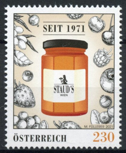 Austria 2021 MNH Stamps STAUD's Wien Jams 50 Years 1v Set