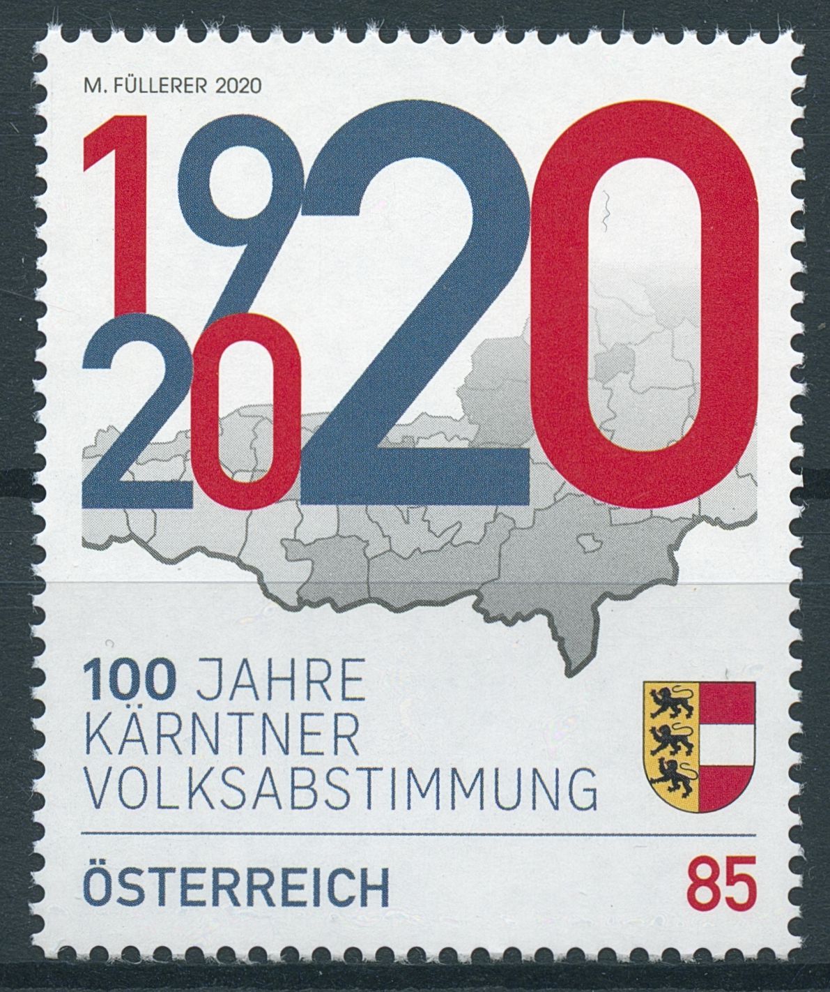 Austria Historical Events 2020 MNH Carinthian Plebiscite Military & War 1v Set