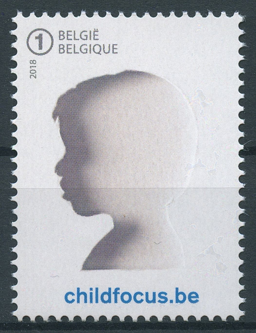 Belgium 2018 MNH Child Focus Childfocus.be 1v Set Stamps