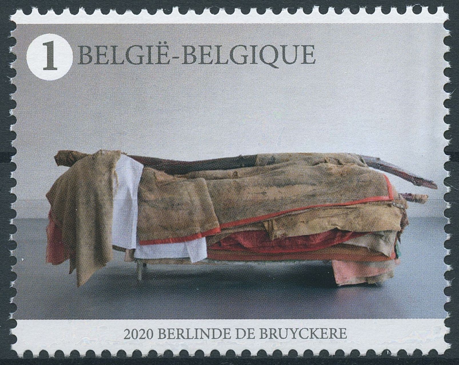 Belgium Art Stamps 2020 MNH Berlinde de Bruyckere Installations 1v Set