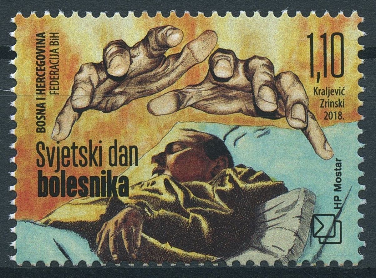 Bosnia & Herzegovina 2018 MNH World Day of Sick 1v Set Medical Health Stamps