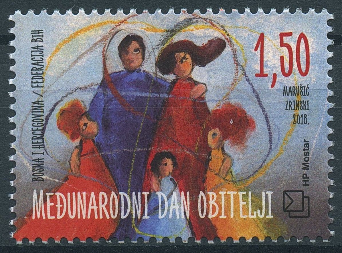 Bosnia & Herzegovina 2018 MNH International Day of Families 1v Set Stamps