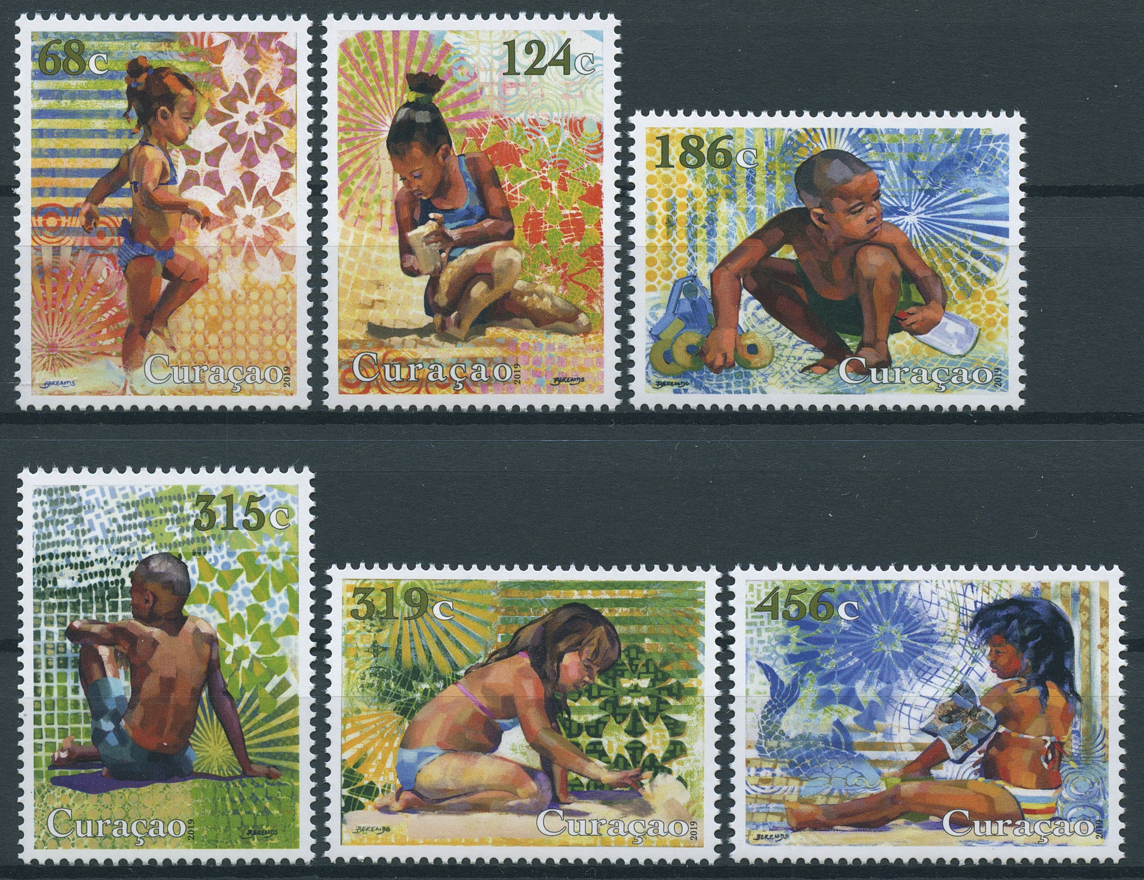 Curacao Childrens Stamps 2019 MNH Youth Series Cultures & Traditions 6v Set