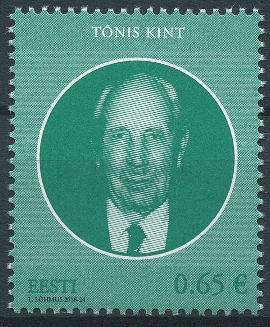 Estonia 2016 MNH Head of State Tonis Kint 1v Set Politicians Presidents Stamps