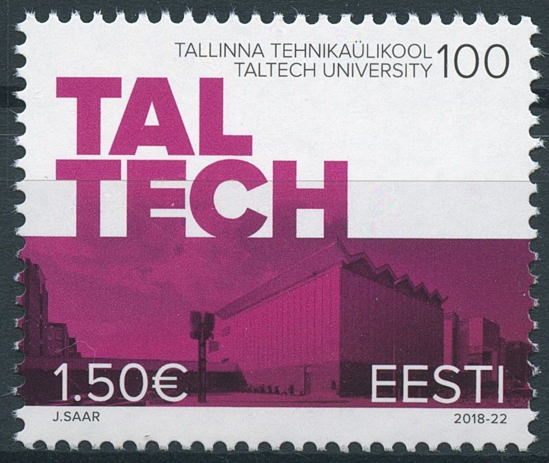 Estonia 2018 MNH Tallinn University Technology TALTECH 1v Set Education Stamps