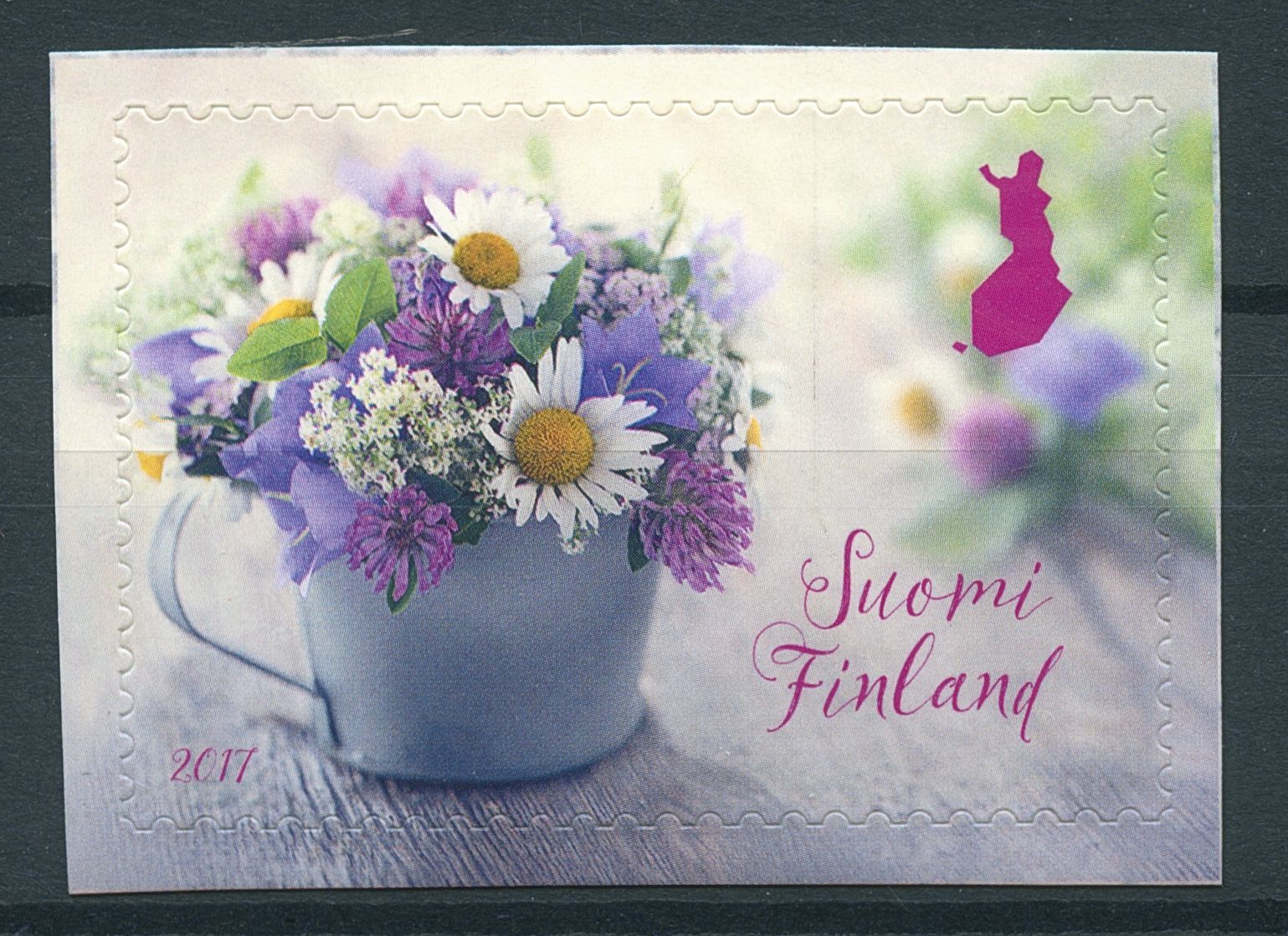 Finland 2017 MNH Summer Flowers 1v S/A Set Plants Nature Stamps