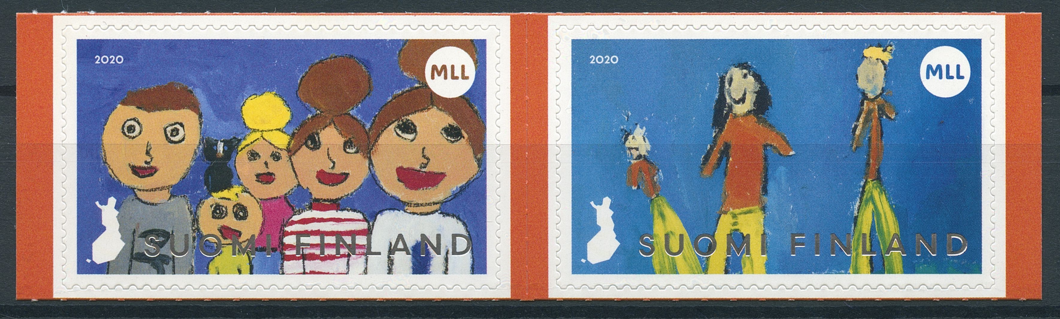 Finland Stamps 2020 MNH Mannerheim League for Child Welfare MLL 2v S/A Set