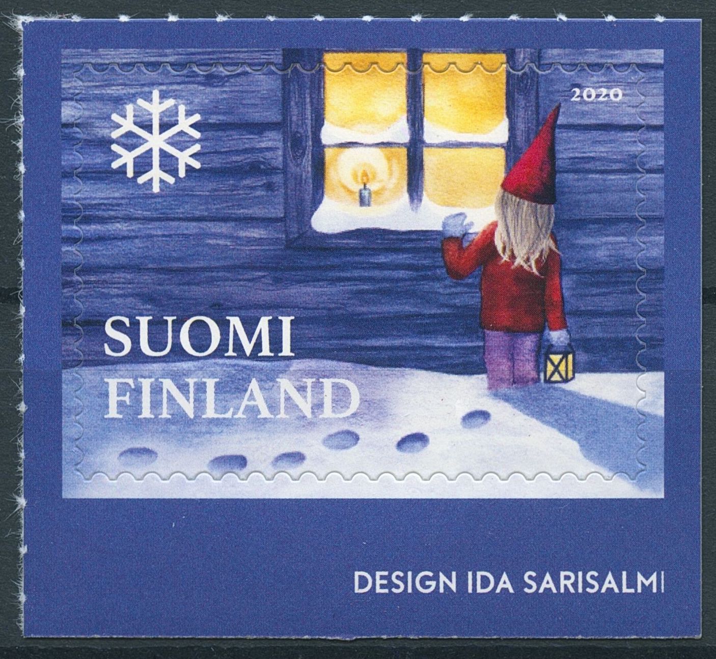 Finland Christmas Stamps 2020 MNH Christmas Elf Greetings Seasonal 1v S/A Set