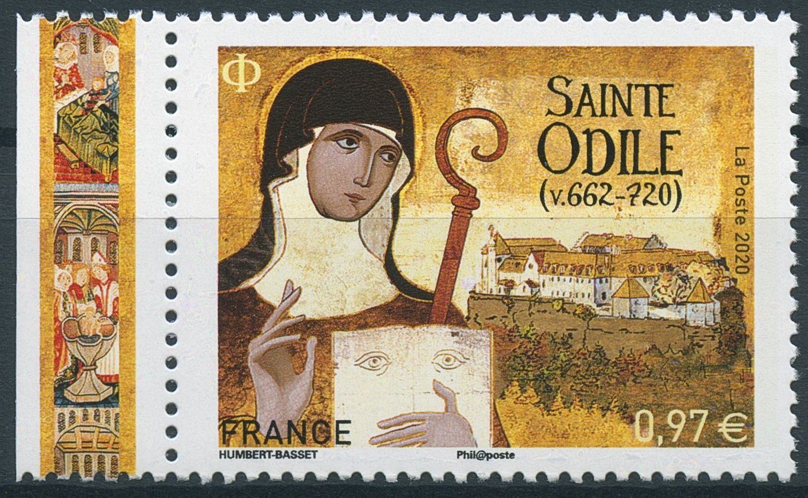 France Saints Stamps 2020 MNH Saint Odile Patron Saint Alsace 1v Set