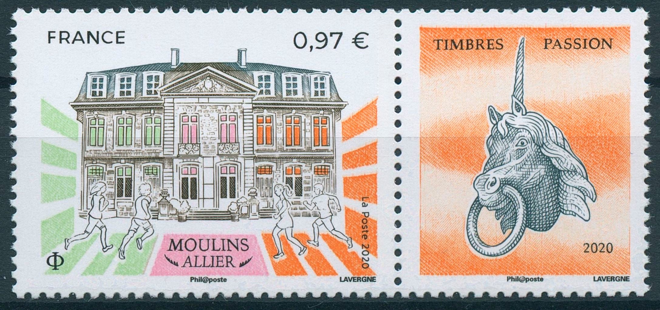 France Architecture Stamps 2020 MNH Moulins Allier Passion Philately 1v Set