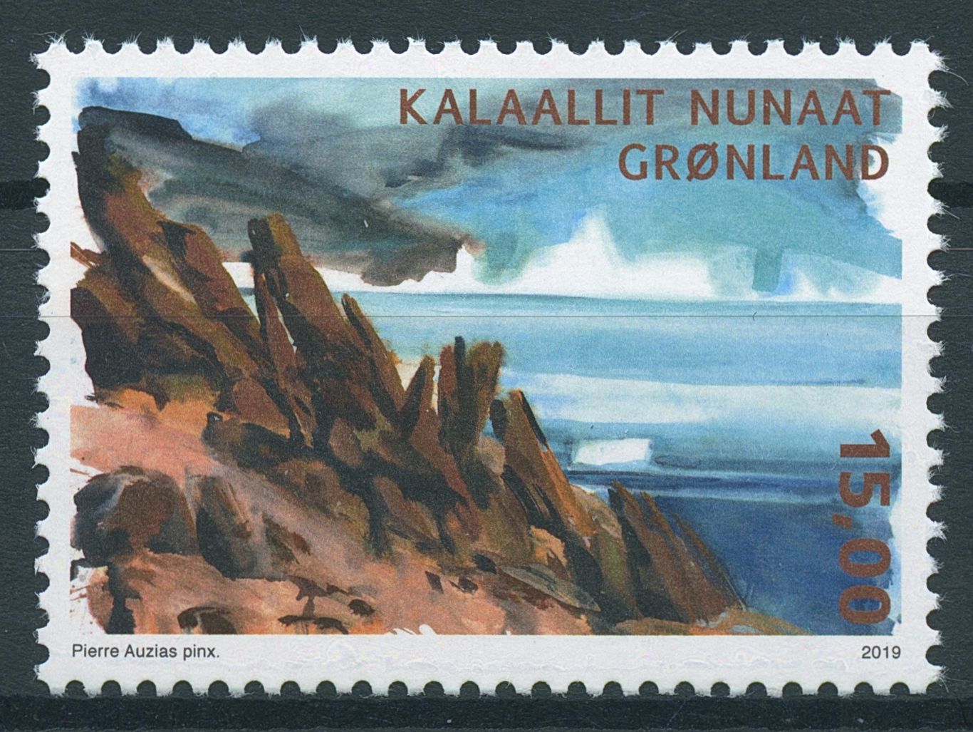 Greenland Landscapes Stamps 2019 MNH Arctic Deserts Mountains Tourism 1v Set