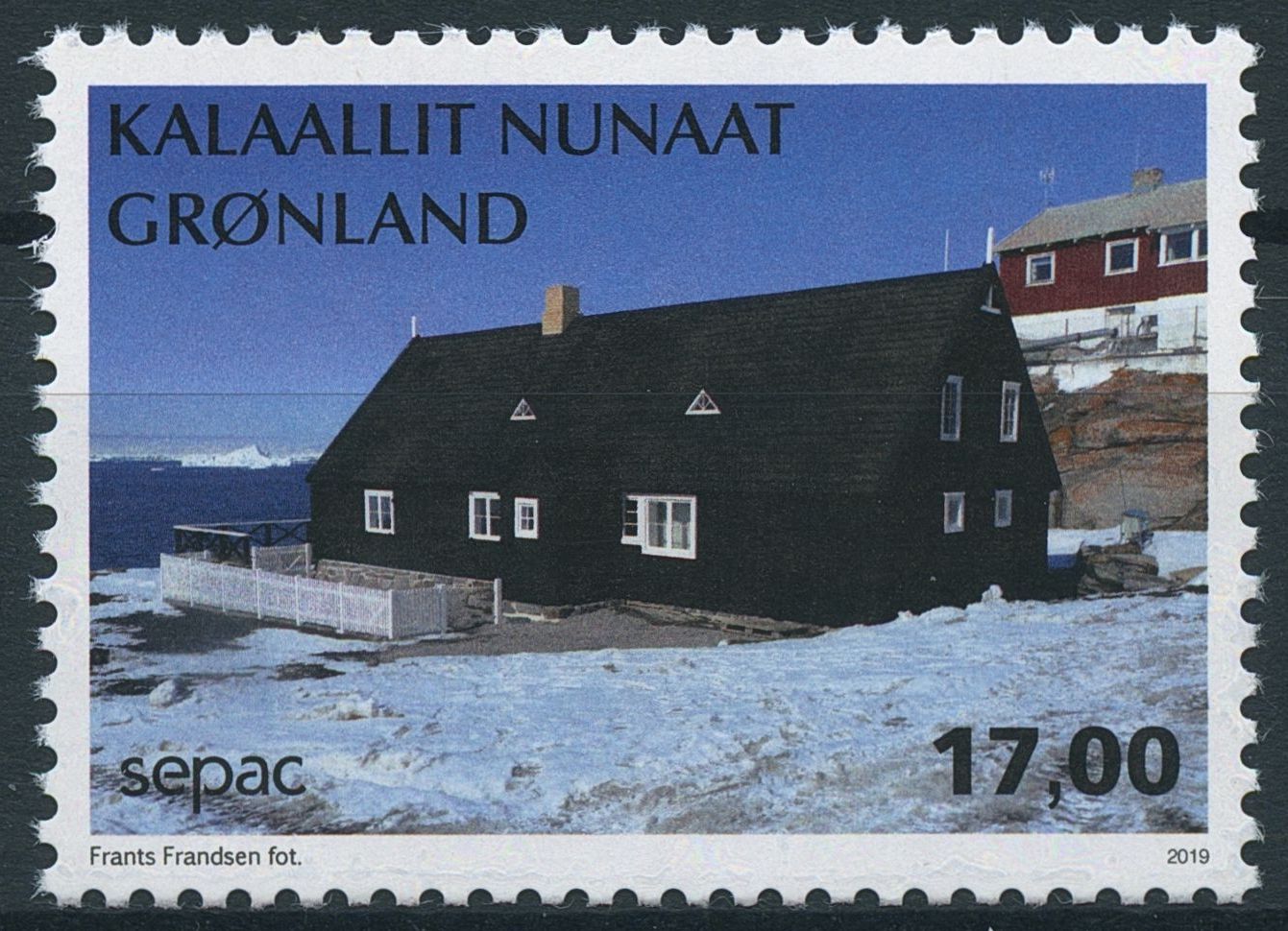 Greenland Architecture Stamps 2019 MNH Old Residential Buildings SEPAC 1v Set