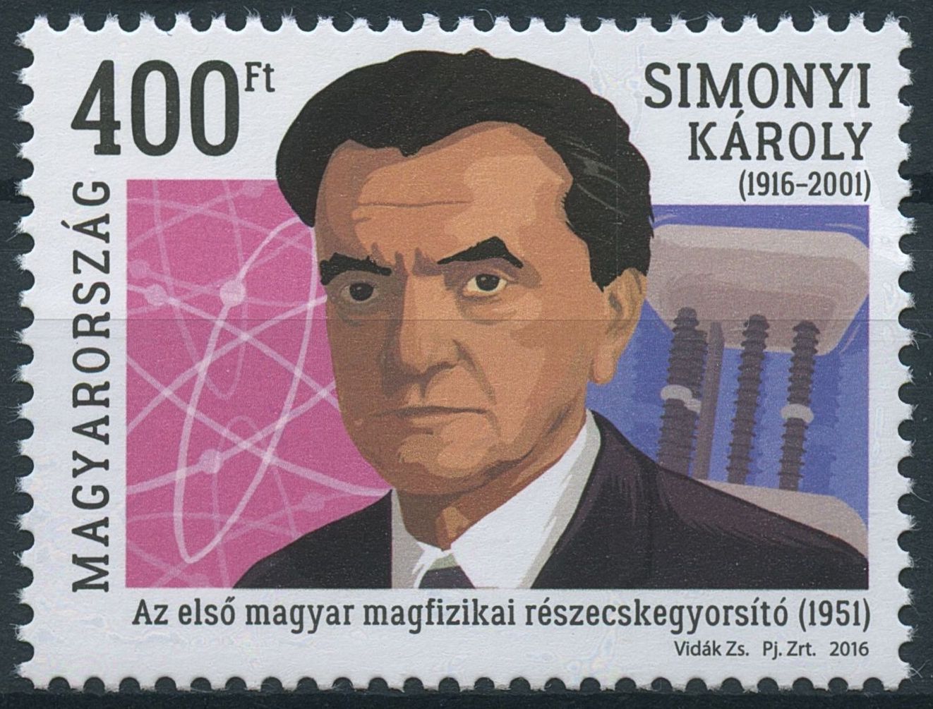 Hungary 2016 MNH Karoly Simonyi Birth Centenary 1v Set Physics Science Stamps