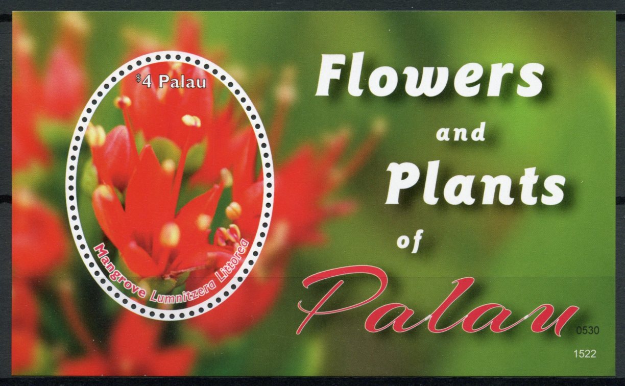 Palau 2015 MNH Flowers & Plants of Palau 1v S/S Flora Mangrove