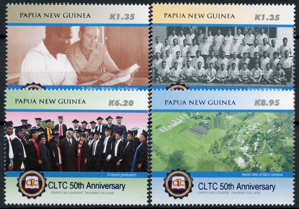Papua New Guinea 2015 MNH CLTC 50th Christian Leaders Teaching College 4v Set