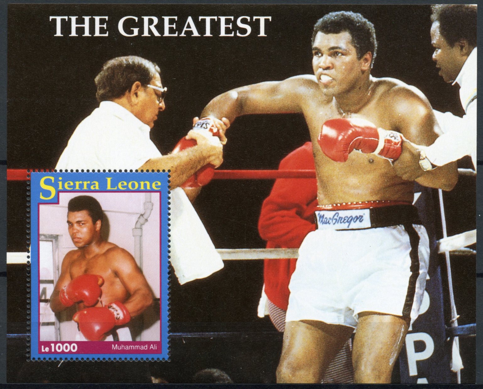 Sierra Leone 1993 MNH Muhammad Ali The Greatest 1v S/S Boxing Stamps