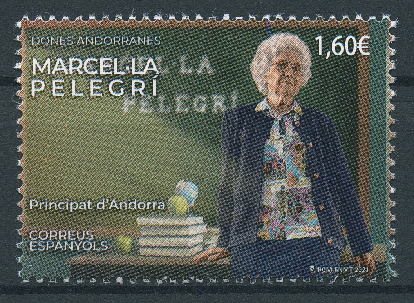 Spanish Andorra Education Stamps 2021 MNH Marcel La Pelegri People 1v Set