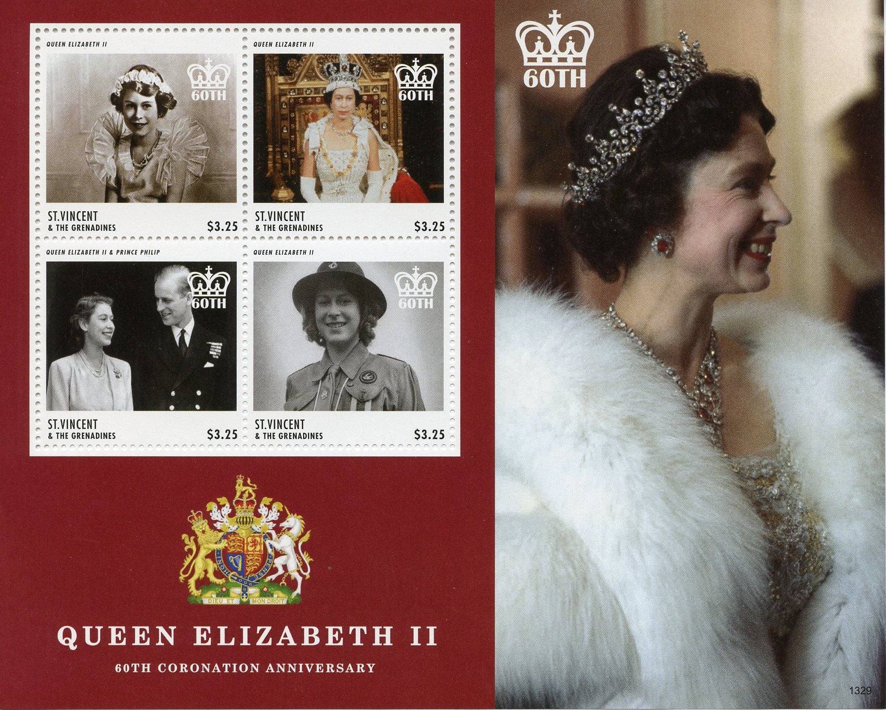 St Vincent & Grenadines 2013 MNH Royalty Stamps Coronation Queen Elizabeth II 4v M/S