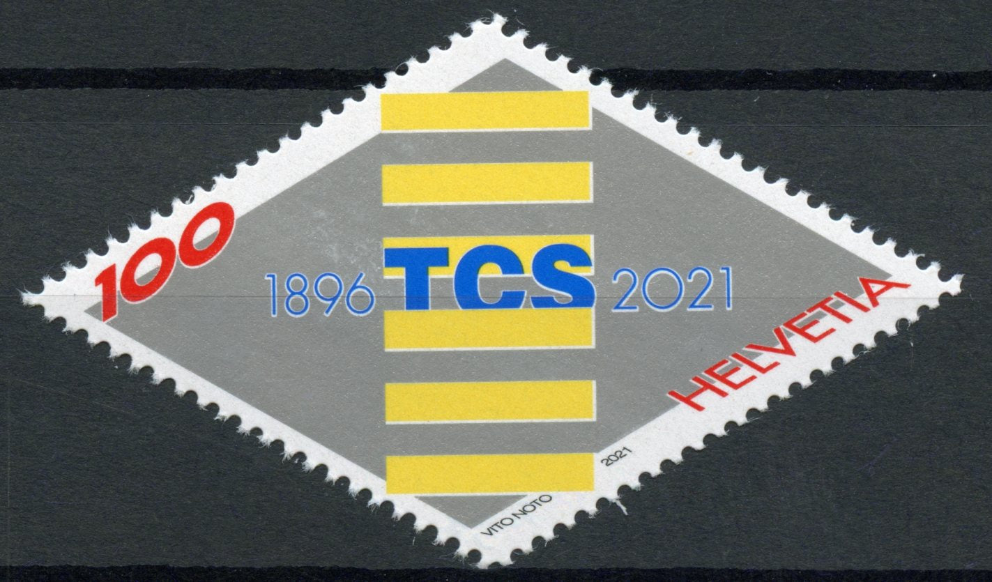 Switzerland Organizations Stamps 2021 MNH Touring Club Suisse TCS Mobility 1v Set