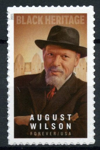 USA 2021 MNH Literature Stamps August Wilson Playwright Black Heritage People 1v S/A Set
